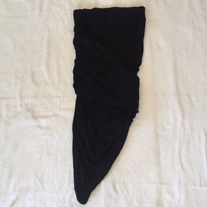 Eunice Lai Asymmetrical High Low Drape Skirt